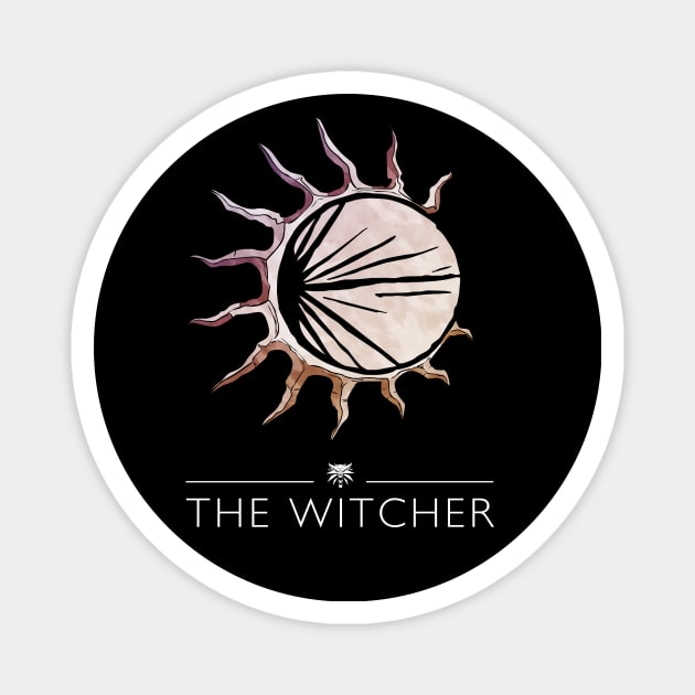 Witcher Emblem: Ends Beginning Magnet by Rackham